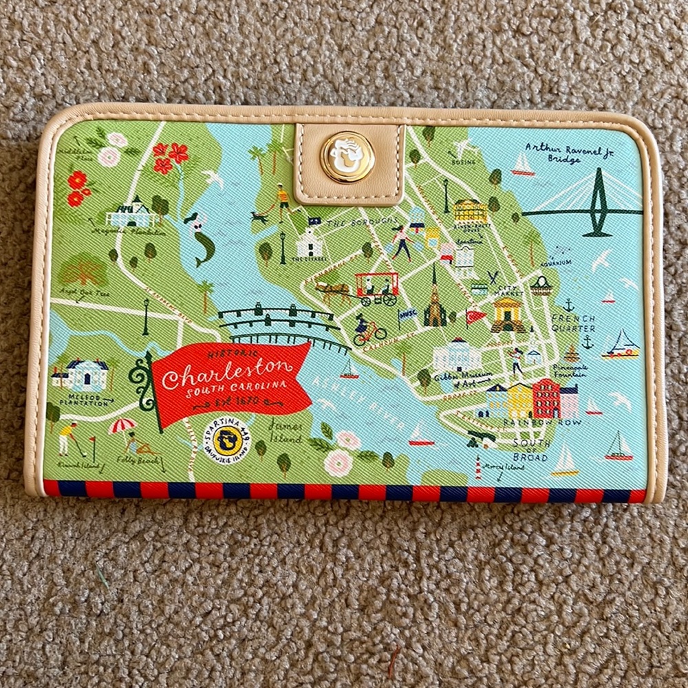 Like new Charleston spartina wallet